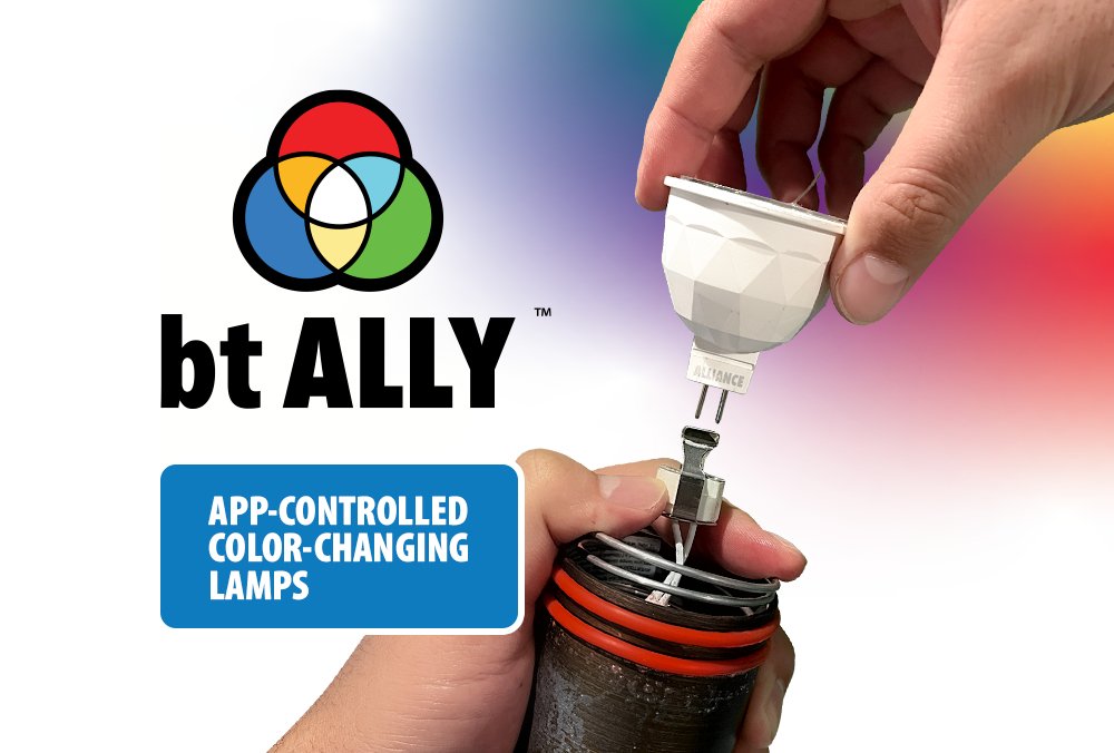 Alliance Bluetooth App-Controlled RGBW Drop-In Lamps (bt Ally) - Smart Sprinkler Genius