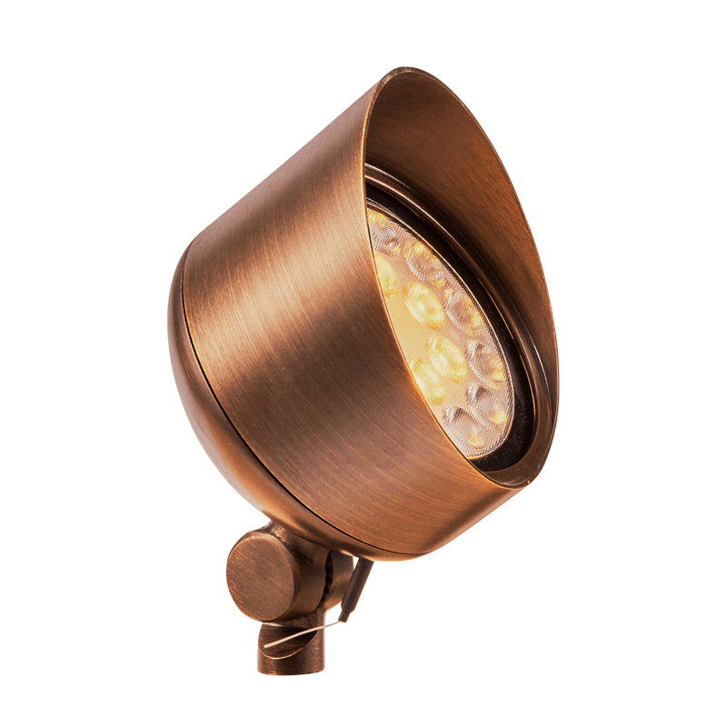 Smart Sprinkler Genius-Alliance BL300 8W 2800K Brass Bullet Light | BL300-LED8W-Alliance Outdoor Lighting-BL300-LED8W-