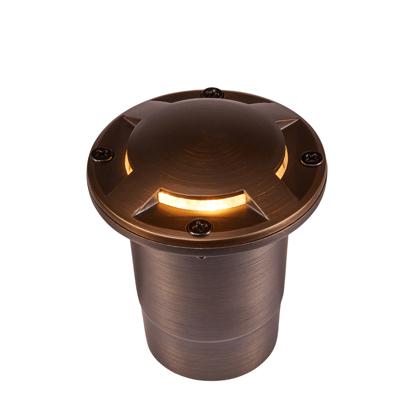 Smart Sprinkler Genius-Alliance GL170-bt Bluetooth In-Ground Well Light, MR-16 Color Changing LED, Brass | GL170-bt-Alliance Outdoor Lighting-GL170-bt-