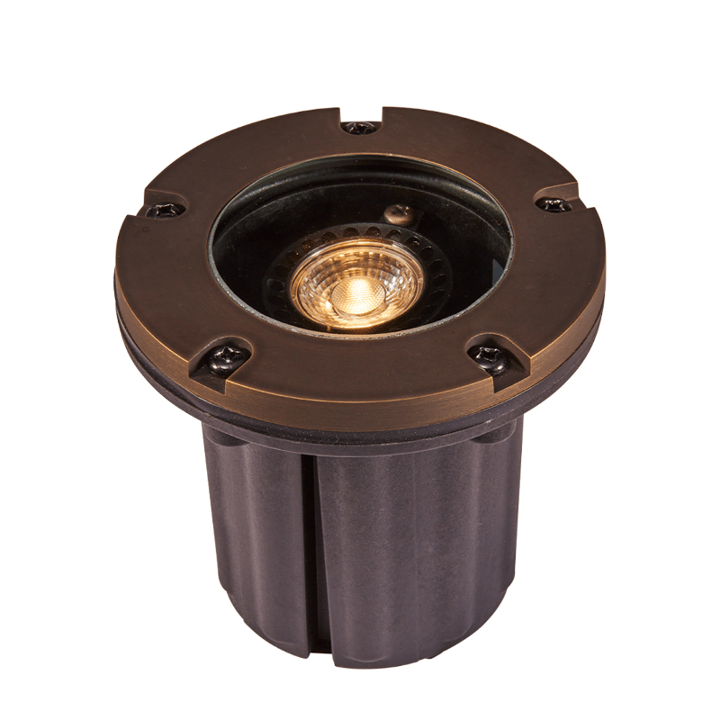 Smart Sprinkler Genius-Alliance GL300 Brass In-Ground Well Light, No Lamp | GL300-Alliance Outdoor Lighting-GL300-