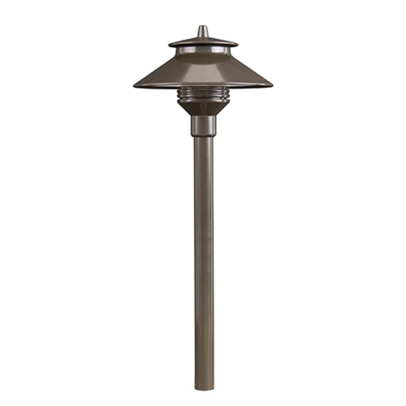 Smart Sprinkler Genius-FX Luminaire PL 12" Path Light Aluminum Bronze Finish 1.6W 2700K LED | PL-LED20W-12R-BZ-FX Luminaire-PLLED20W12RBZ-