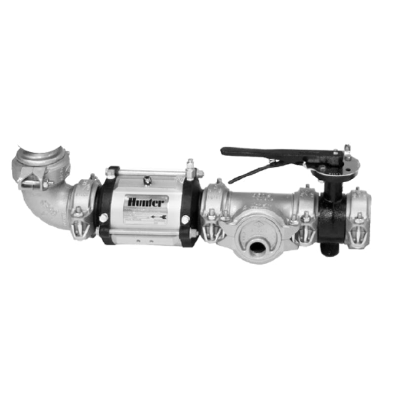 Smart Sprinkler Genius-Hunter ST-BVF30-K ST Golf Rotor Manifold Kit 3 in. Fittings Isolation Valve and Drain Valve | STBVF30K-Hunter Industries-ST-BVF30-K-