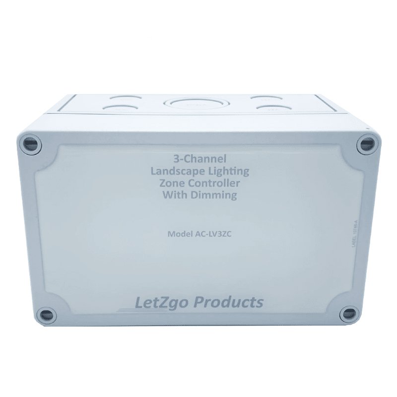 Smart Sprinkler Genius-Letzgo Landscape Lighting 3-Channel Zone Controller | AC-LV3ZC-Letzgo-AC-LV3ZC-