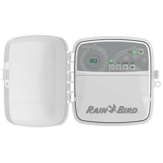 Smart Sprinkler Genius-Rain Bird RC2 Outdoor 8 Zone Wi-Fi Controller F56118 | RC2)-Rain Bird-RC2-120V-