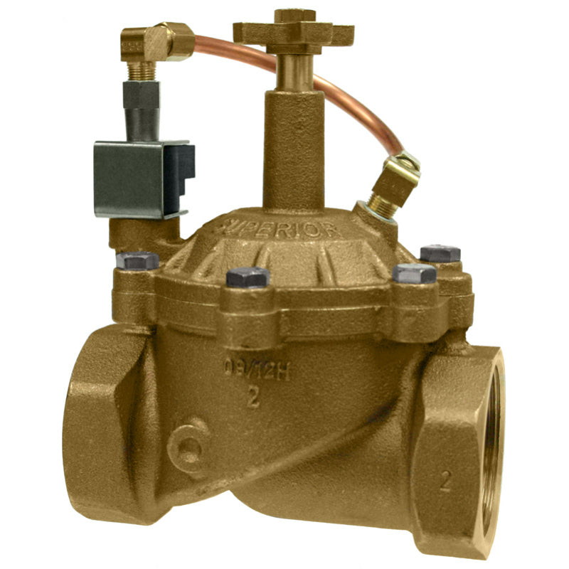 Superior 1" 3100 Normally Open Brass Master Valve (3100100)