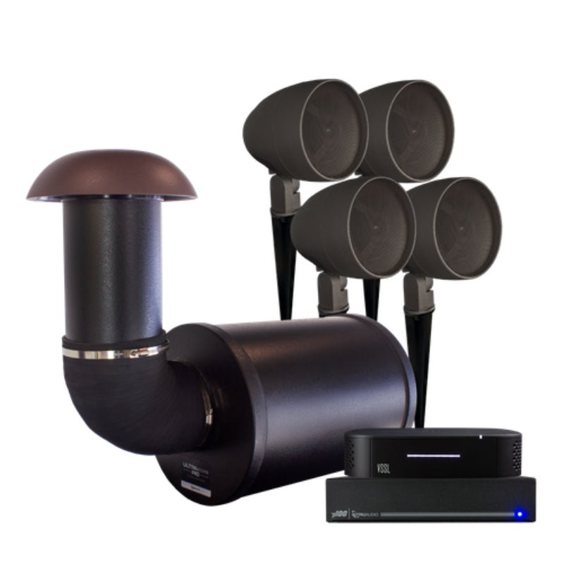 Smart Sprinkler Genius-TruAudio ULTRASCAPE-PRO-T100-A.1X Outdoor Audio Bundle System | UltraScape-Pro-T100-1x-TruAudio-ULTRASCAPE-PRO-T100-A.1X-