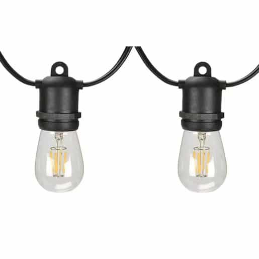 Smart Sprinkler Genius-Unique Lighting Systems Bistro Light 12V S14 2W LED 24’ String | LED-BISTRO-12V-Unique Lighting Systems-LED-BISTRO-12V-