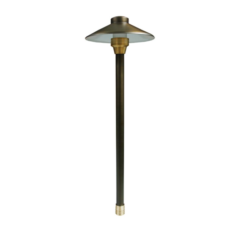 Smart Sprinkler Genius-Unique Lighting Systems Centaurus 8 24" Brass Area Light, No Lamp | C8-NL-Unique Lighting Systems-C8-NL-