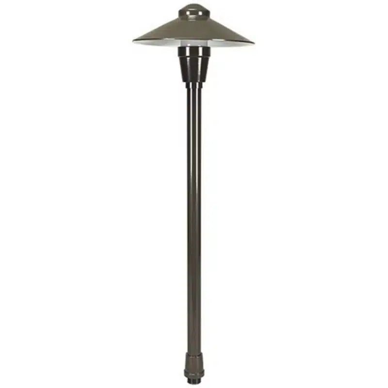 Smart Sprinkler Genius-Unique Lighting Systems Neutron 18" Aluminium Path Light, Bronze, No Lamp | NU18-NL-BZ-Unique Lighting Systems-NU18-NL-BZ-