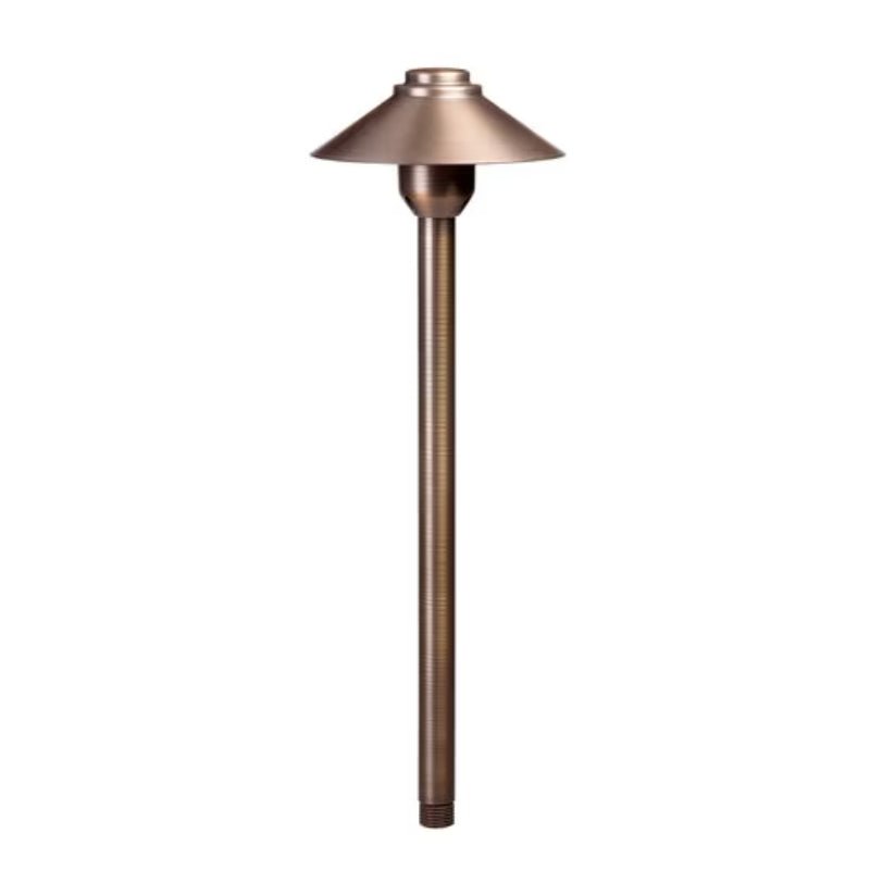 Smart Sprinkler Genius-Vista 2267 Path Light Olde Brass Finish 2950K 2.5W T-3 LED | PR-2267-BSO-2.5-W-T3-Vista Pro Lighting-PR-2267-BSO-2.5-W-T3-