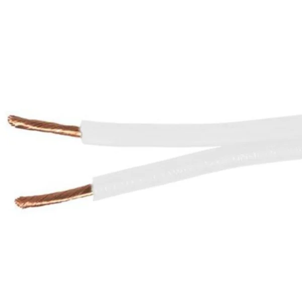 16-2 100' White Low Voltage Direct Burial Lighting Wire