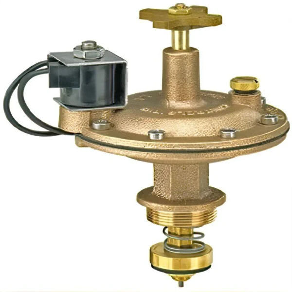 Superior Model 800 Electric Valve Adaptor Brass 1 1/4 in. Top Assembly (800125CH00)