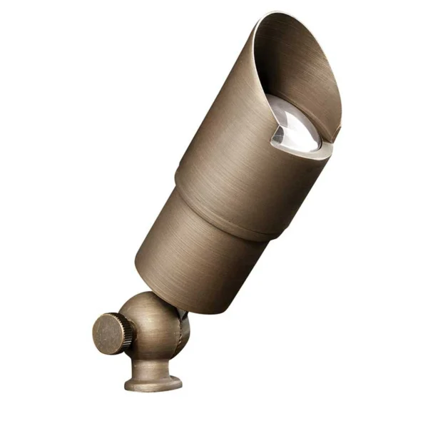 Advantage Light Source Cast Micro Bullet 4W Brass Bronze Up Light (ADV-FL-288B-4W-NBZ)