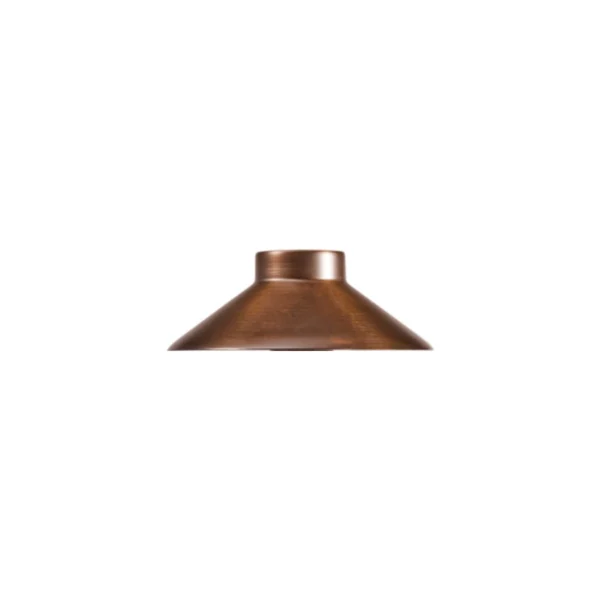 Alliance AL150 Area Light Hat Assembly, Aged Brass 6.25" (AL150)