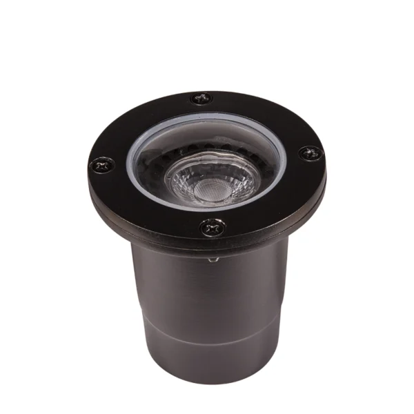 Alliance GL150 In-Ground Black Brass Well Light, No Lamp (GL150-BLK)