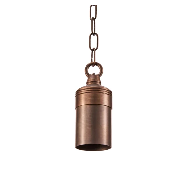 Alliance HL100 5W 2900K LED Brass Hanging Down Light with Frosted Lens, No Lamp (HL100-LED5W)