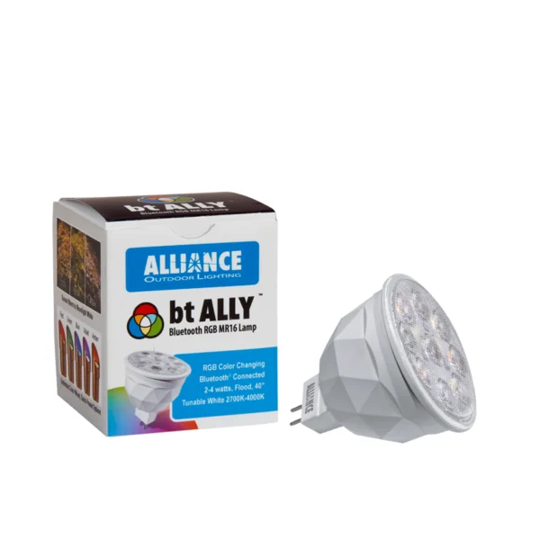 Alliance Bluetooth 4-6W App-Controlled MR16 RGBW LED Lamp (BT-ALLY-MR16) - Image 2