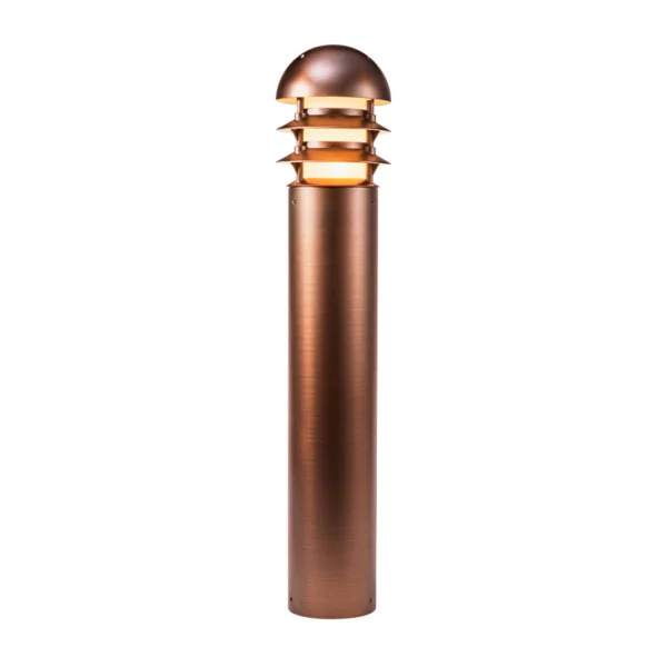 Alliance Bollard Path Light, Bronze Finish, No Lamp (BOLLARD100-LED)