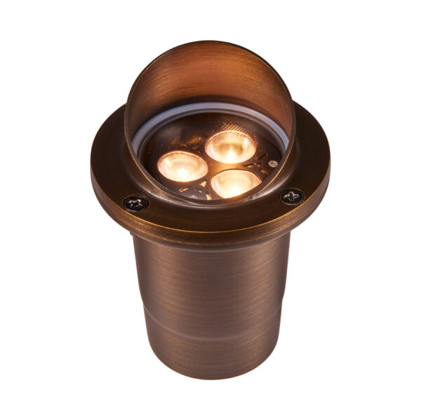 Alliance GL100 Brass In-Ground Well Light, No Lamp (GL100)