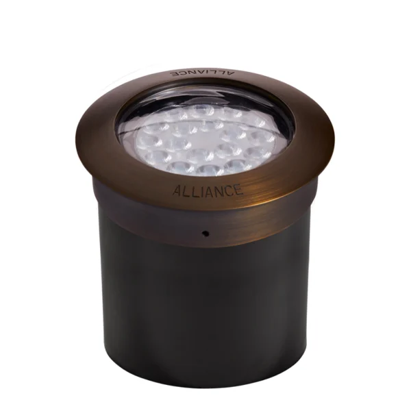 Alliance WL400BT Bluetooth RGB Color Brass Lid In-Ground ABS Well Light (WL400-BT) - Image 2