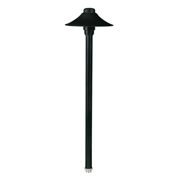 Corona Lighting 22" Aluminum Path Light, Black, No Lamp (CL-639-BK)