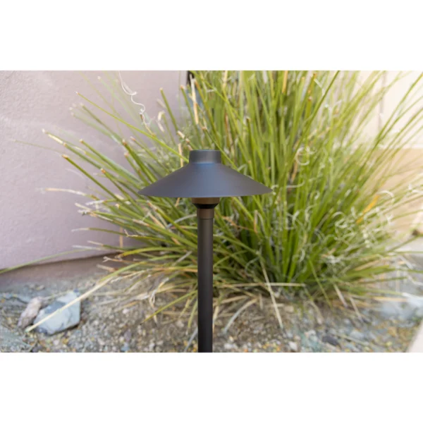 Brilliance Black Diamond 18" 3W 3000K LED Black Brass Path Light (BD-PL-ECO-G4-BK-3000) - Image 2