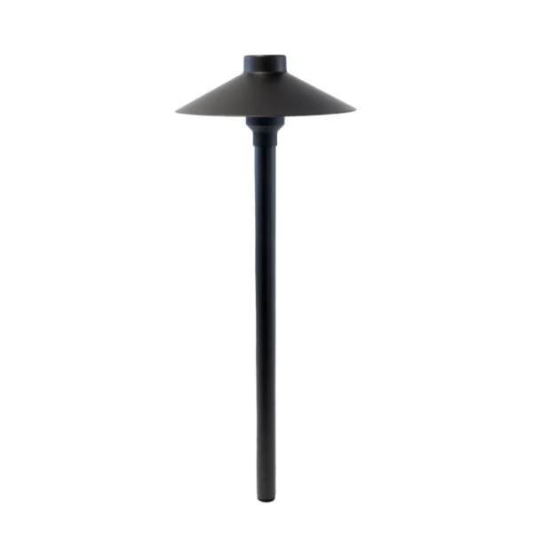 Brilliance Black Diamond 18" 3W 2700K LED Black Brass Path Light (BD-PL-ECO-G4-BK-2700)