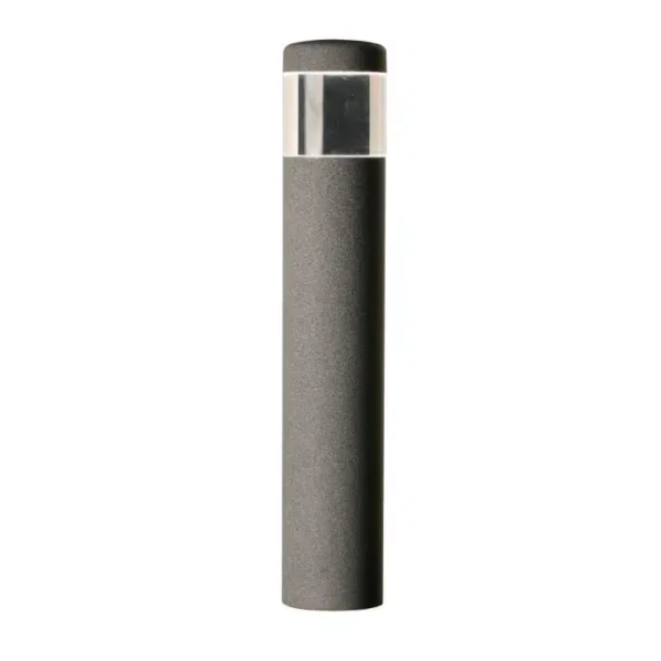 FX Luminaire PM Bollard Aluminum Silver Finish 4.2W 2700K LED (PM-3LED-SV)