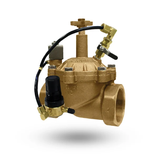 Superior 1" 950 Series Electric Brass Pressure Regulation In-Line Valve (950100PRS)