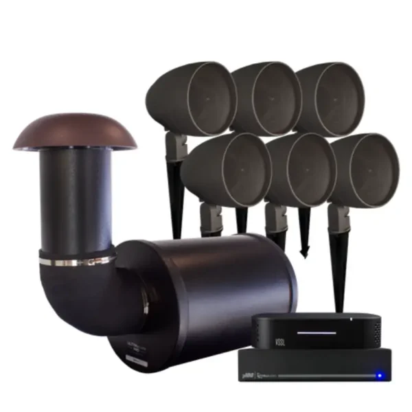 TruAudio ULTRAPRO+-T100-A.1X Outdoor Audio Bundle System (UltraPro-T100-1x)