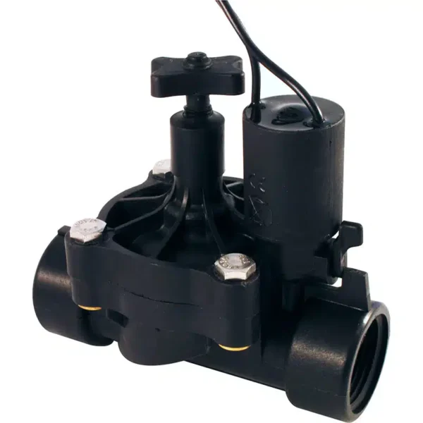 1 in. In-Line Plastic Electric Valve with AC Solenoid (VP-10)