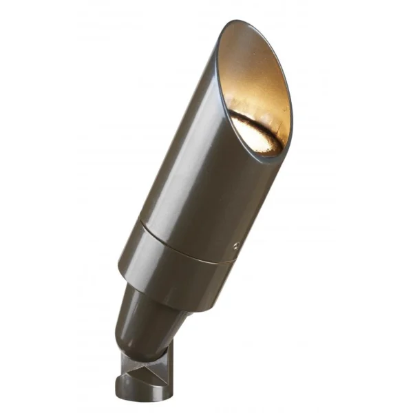 FX Luminaire MU Long Shroud Up Light Aluminum Housing Bronze Metallic Finish 5W 2700K LED (MU-LED-35-W-FL-LS-BZ)