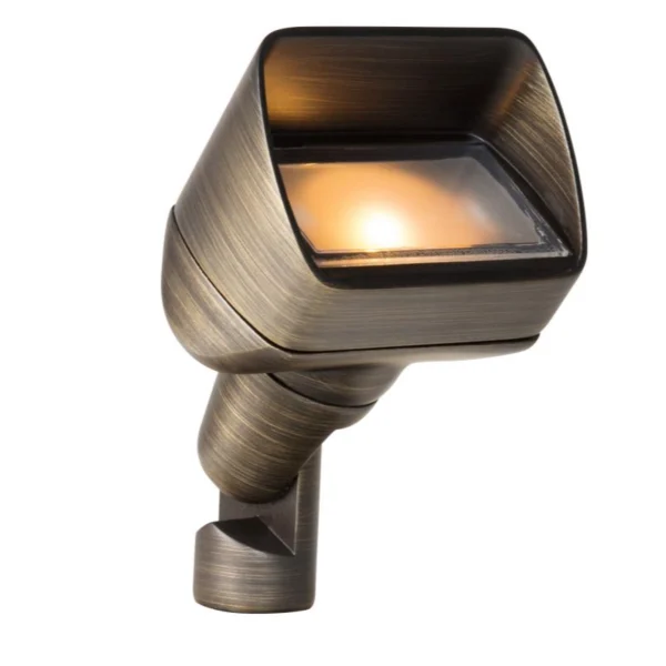 FX Luminaire PB 2W 2700K Wall Wash Aluminum Housing Antique Bronze (PB-1LED-AB)