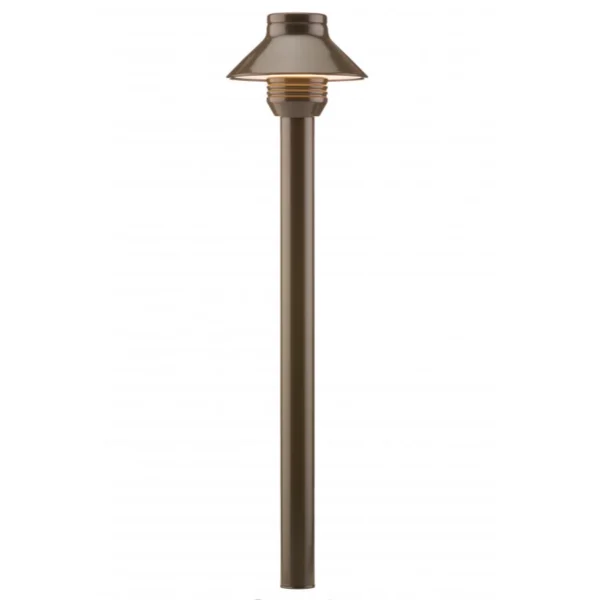 FX Luminaire SP 12" Aluminum Path Light Bronze Finish 1.6W 2700K LED (SP-A-LED20W-12R-BZ)