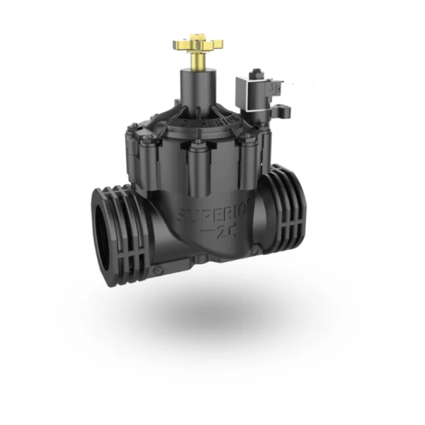 Superior 1 1/2" SPV100 Series Electric In-Line Plastic Valve (SPV150)