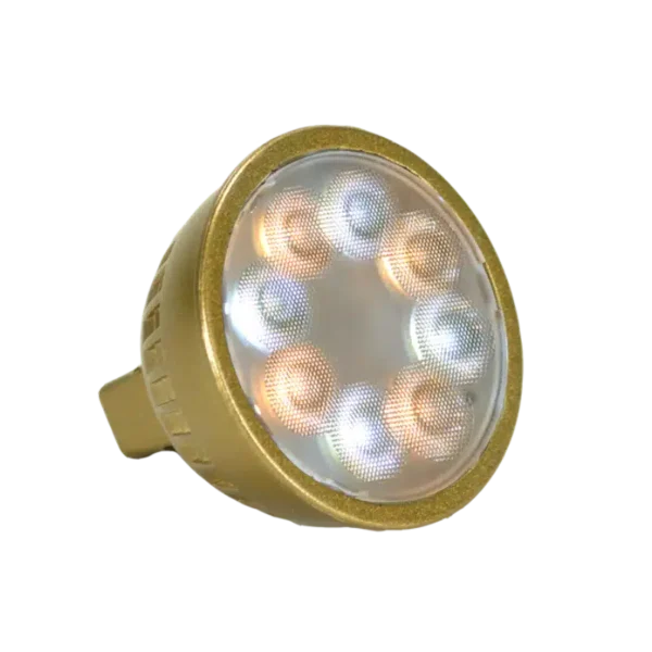 Unique Lighting Systems Flex Gold Vivid Series 5W MR16-CCT Gen 2 Color Changing LED Lamp (LED-5W-AM6FL-CCT)